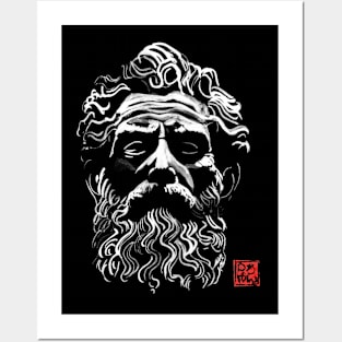 greek statue Posters and Art